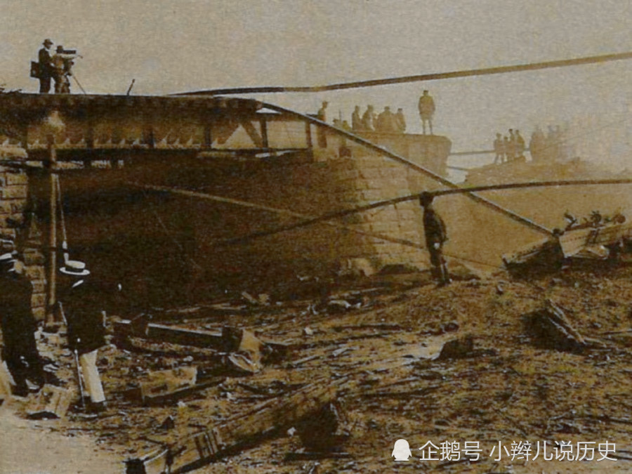 直击皇姑屯爆炸现场,张作霖车厢被炸得粉碎,现场发现日本兵身影