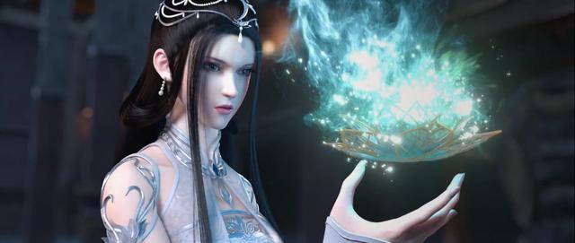 《武动乾坤》绫清竹仙女裙,仙气飘飘,但林动的"美甲"更绝