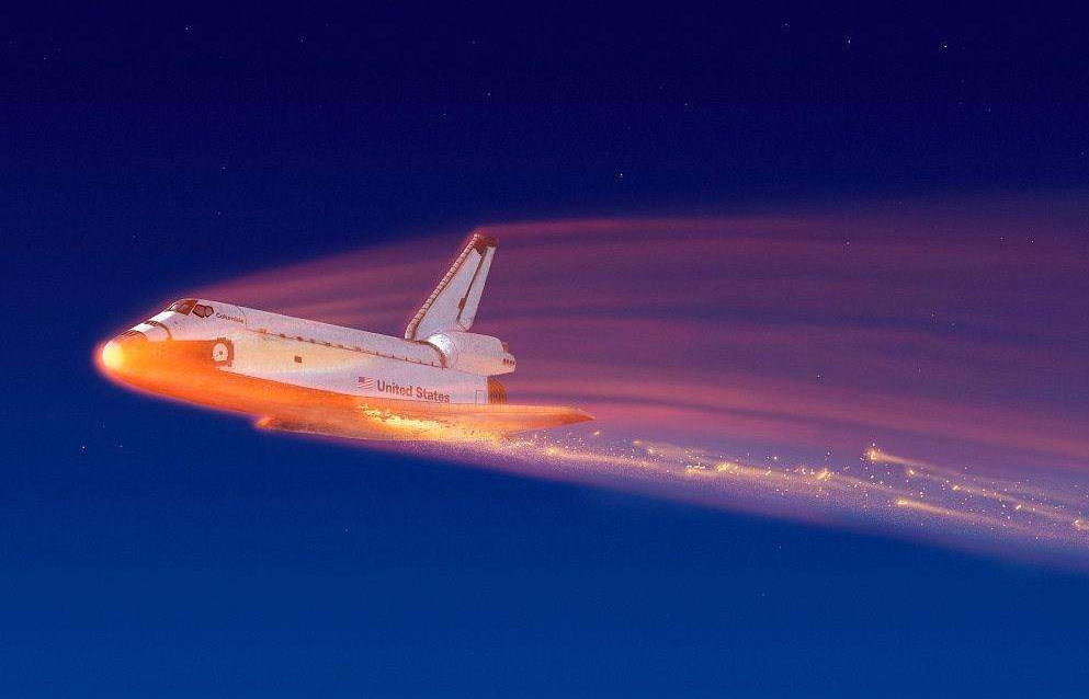 容易由于高速飞行,和大气摩擦生产数百度的高热,烧毁飞机结构,所以