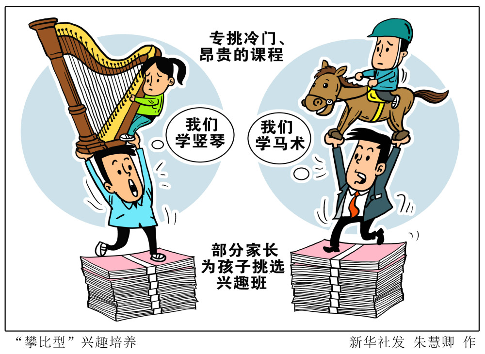 生活观察攀比型兴趣培养