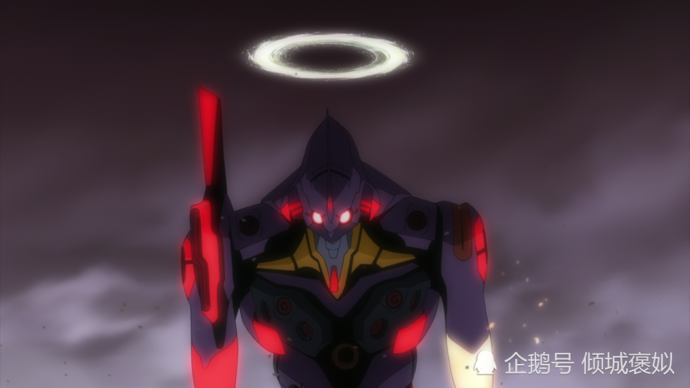 剧情经过是这样的,在绫波丽和零号机被第十使徒吞噬之后,初号机觉醒了