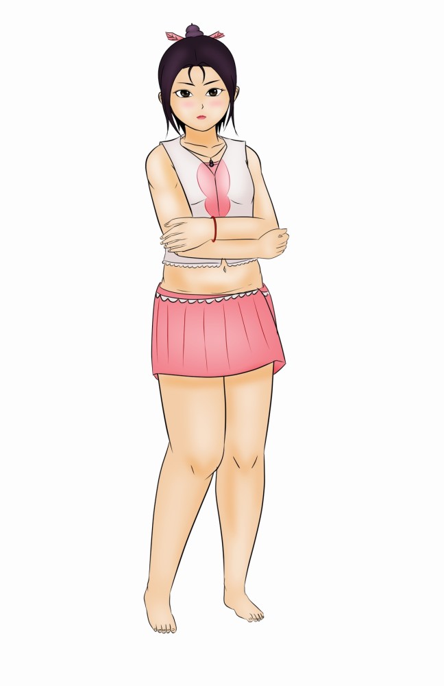 如果葫芦兄弟变成女性身份,他们会是什么样子?七娃真是美丽!