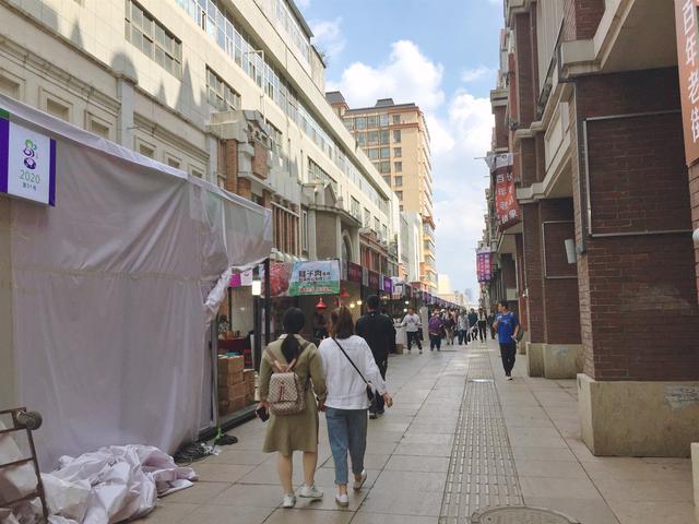 长春长江路步行街图片