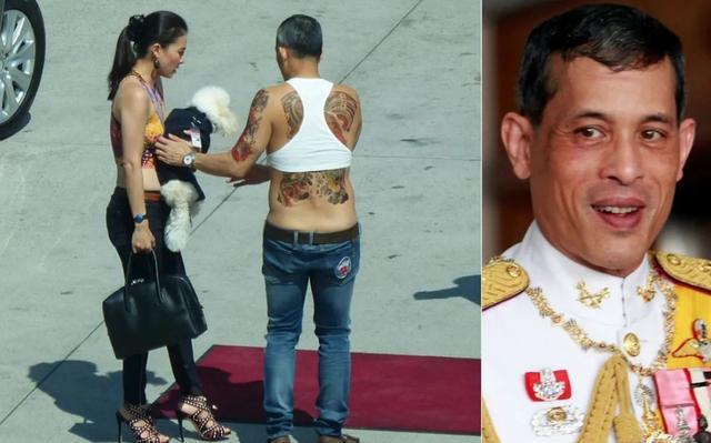 泰国国王|诗妮娜与泰王穿背心，在酒店大秀恩爱，苏提达匍匐在地的模样心酸