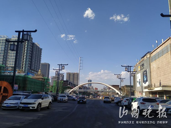 8公里的太原解放路改造工程有望9月底通车