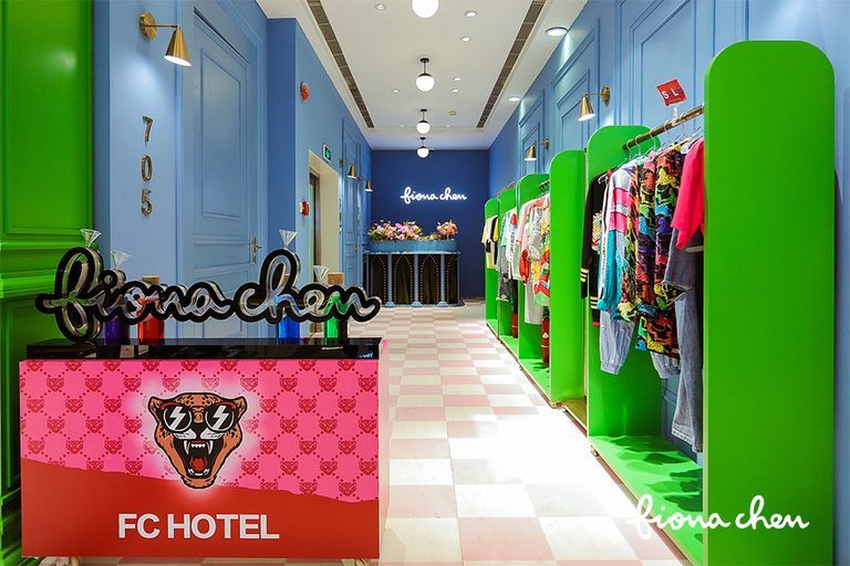 叶子乐|FIONACHEN FC “大酒店”开业 上演跨界“食尚”大秀