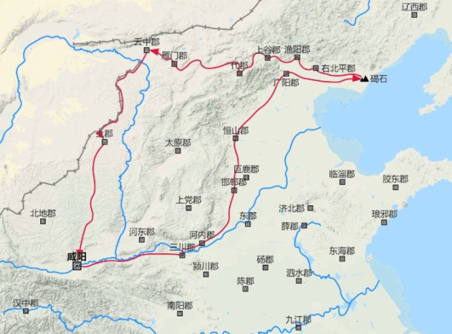 秦始皇在位11年出巡5次是体察民情还是游山玩水专家看出巡路线