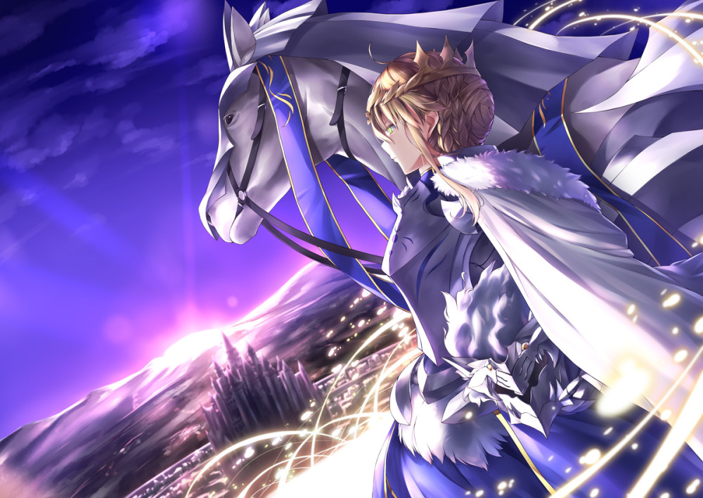 关于fate中阿尔托莉雅的身材问题我想为她鸣个不平