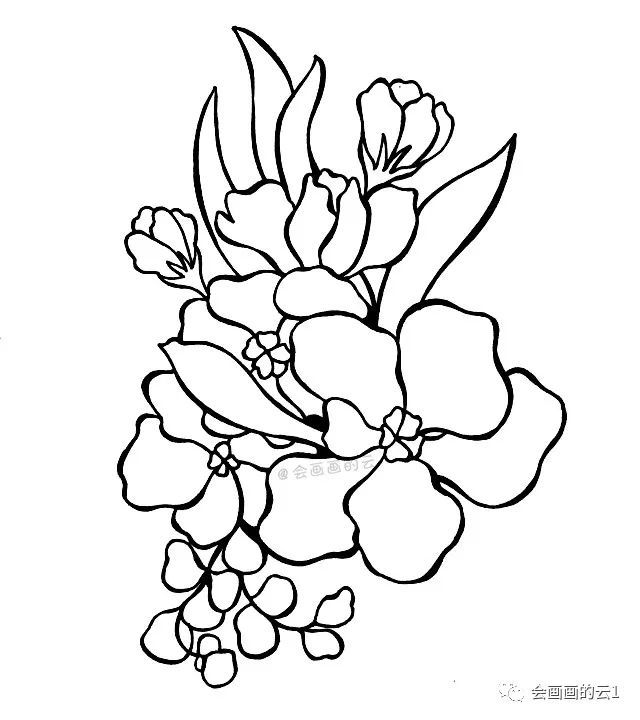 线描画|画画就是这么简单，分步骤教你画线描画，你学会了吗？