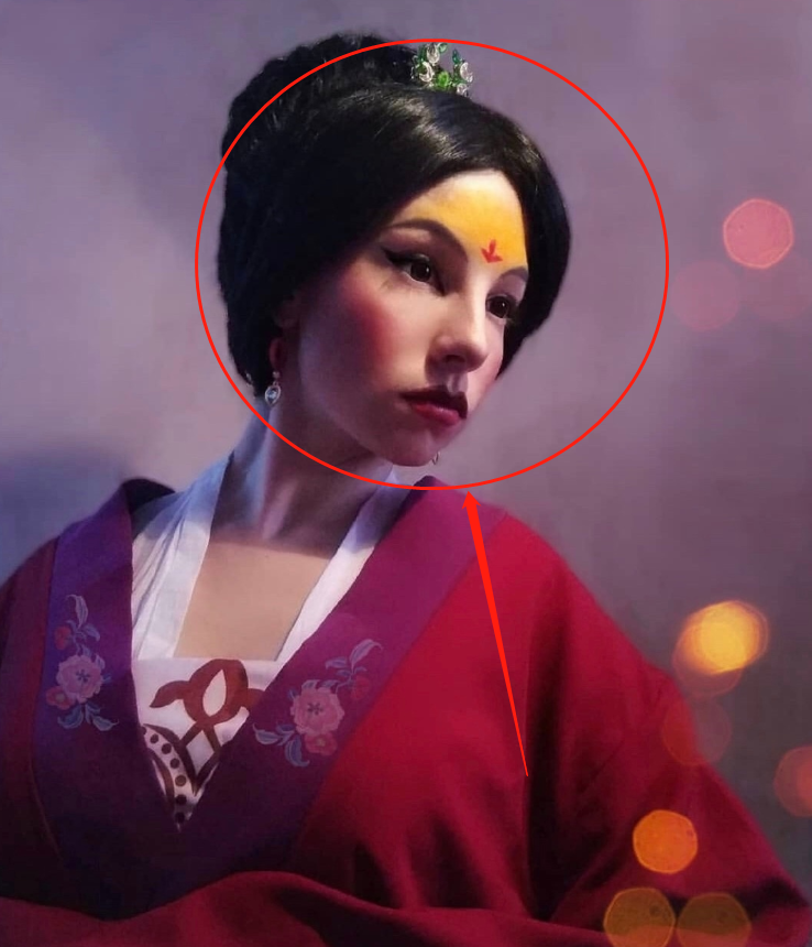 花木兰仿妆火爆外网得知这位小女孩的仿妆刷新了我对鹅黄妆的认知