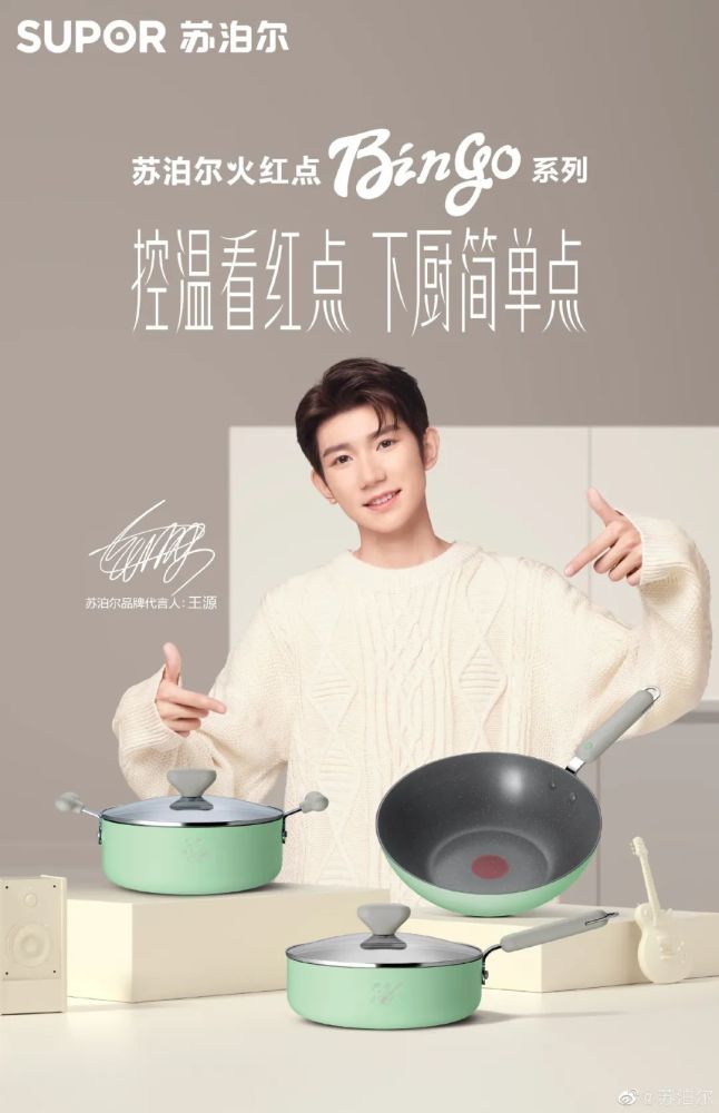 王源牵手苏泊尔厨艺能否一地反击