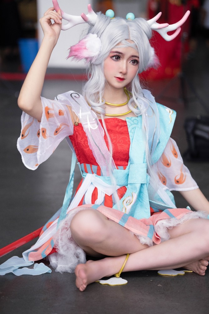 cos 王者荣耀瑶遇见神鹿 漫展返图