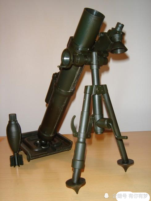 迫击炮改装平射炮