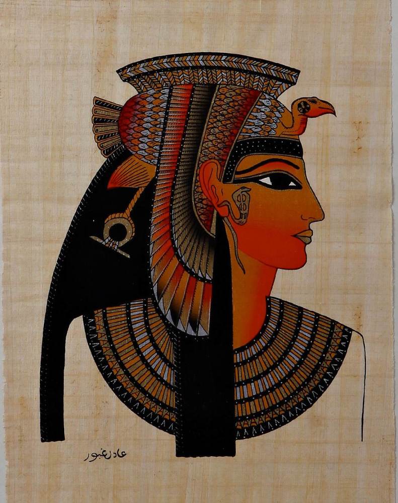 埃及画像为啥都是侧身图片