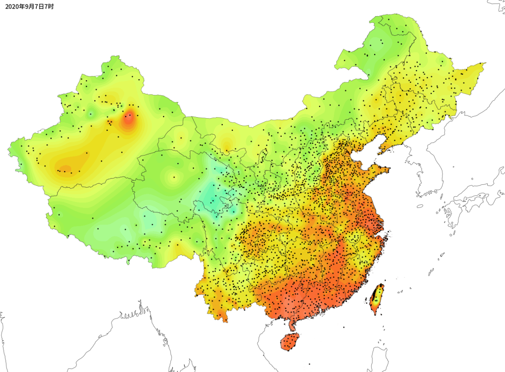白露节气|白露节气到来，变凉中的北方将更多入秋！南方的秋天还有多远？