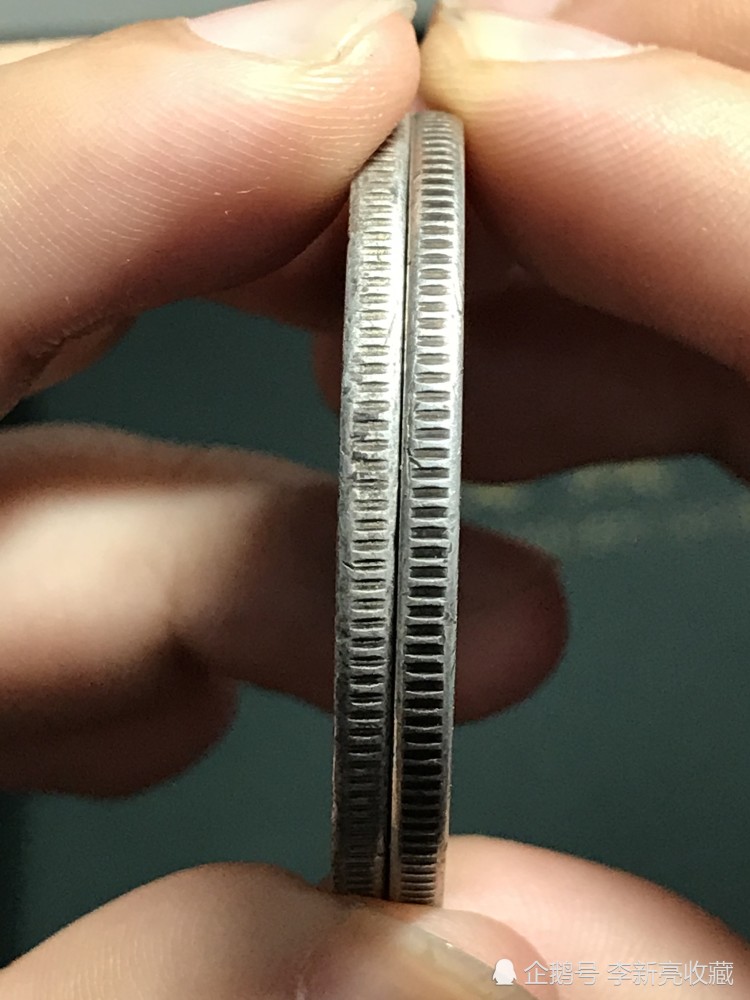 真假小头边齿对比