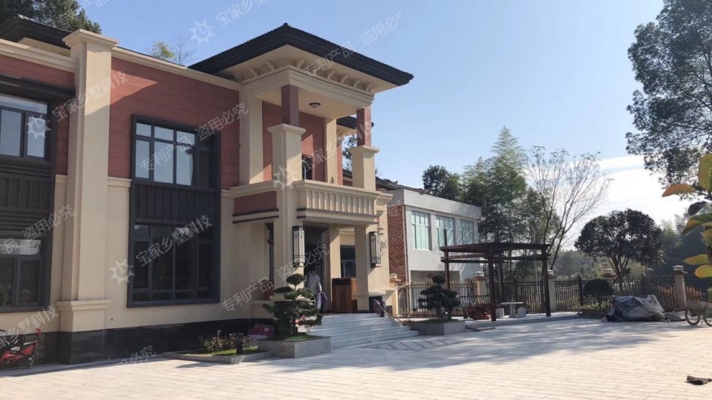 这样的生活太令人羡慕了精致的独栋别墅如诗般的田园风光