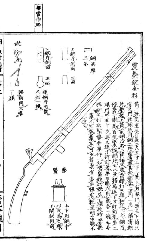 答疑向,为什么我们把火器叫枪而不是铳