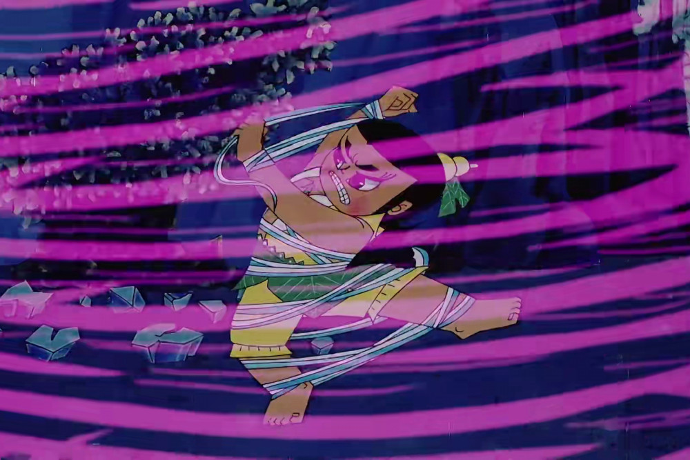 葫芦娃:三娃虽称"铁娃",但他怕软刀子,弱点在屁股_腾讯新闻