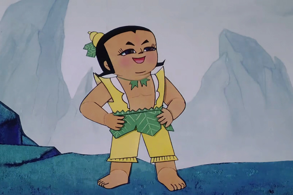 银子记得小时候看《葫芦娃》的时候,对三娃(黄娃)的印象比较深刻,因为