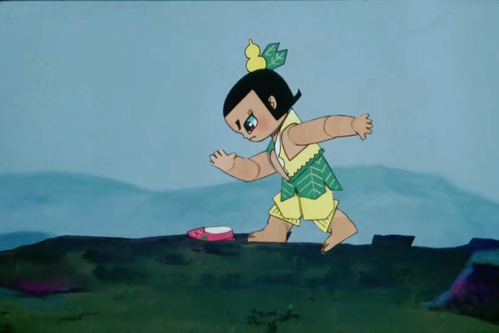 葫芦娃:三娃虽称"铁娃",但他怕软刀子,弱点在屁股_腾讯新闻