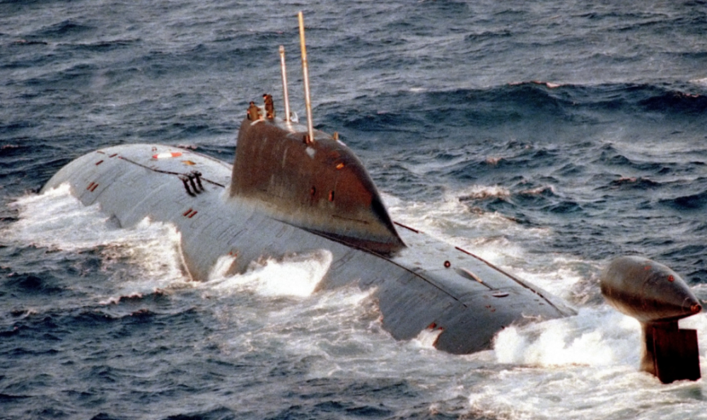 为同归于尽而生俄罗斯鲨鱼级核潜艇可在水下生存100天
