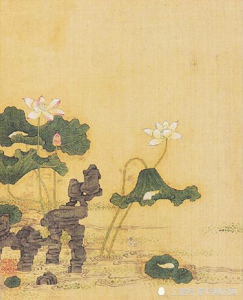陈老莲|回归古典，天真美好，陈洪绶绘《花鸟册》