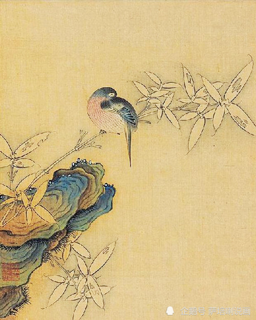 陈老莲|回归古典，天真美好，陈洪绶绘《花鸟册》