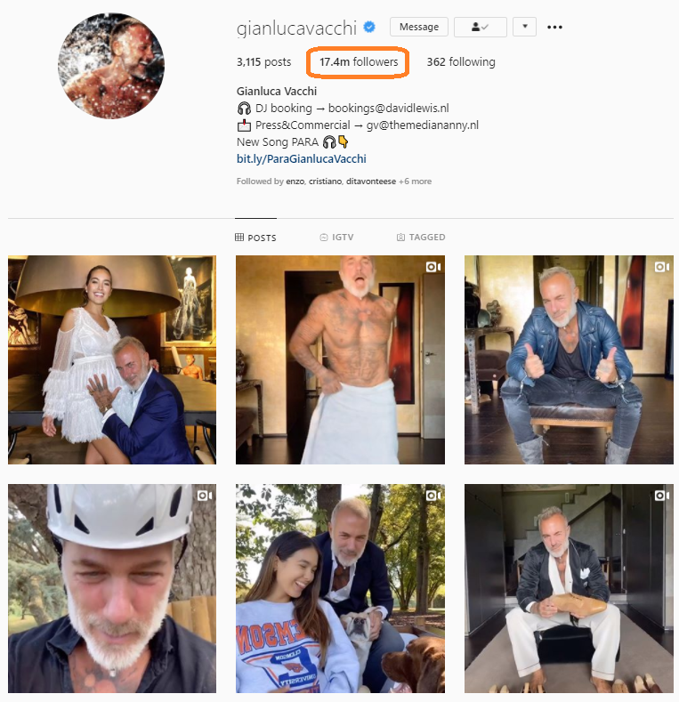 吉安卢卡·瓦奇|意53岁花花富翁久违晒女友孕肚，感受胎宝踢脸，25岁模特地位稳固很骄傲