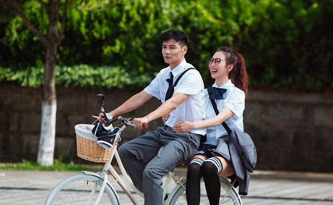 蔡少芬|46岁的她，在《妻子4》穿校服，太有画面感了？