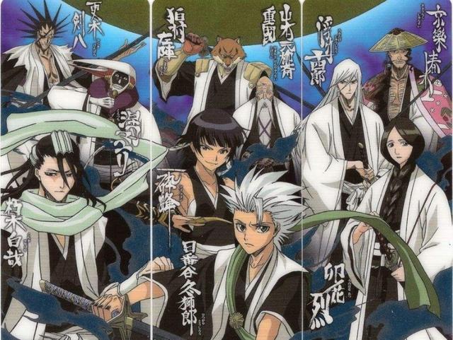 更木剑八的灾难 身为主要战斗力的十一番队 偏偏都爱喝酒和烫头 护庭十三队 死神 火影忍者 动漫 十一番队 更木剑八