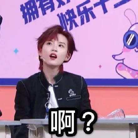 表情包综艺感好棒的陆柯燃表情包来啦