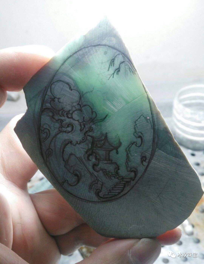 玉雕|玉雕设计图大赏
