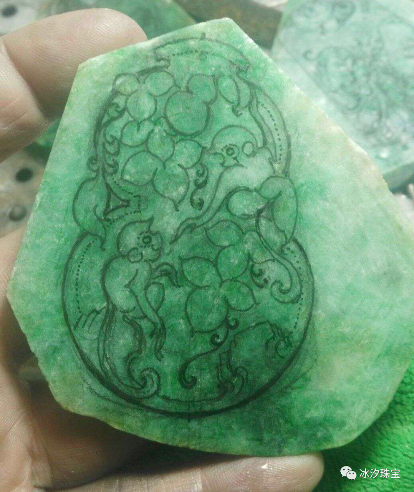 玉雕|玉雕设计图大赏