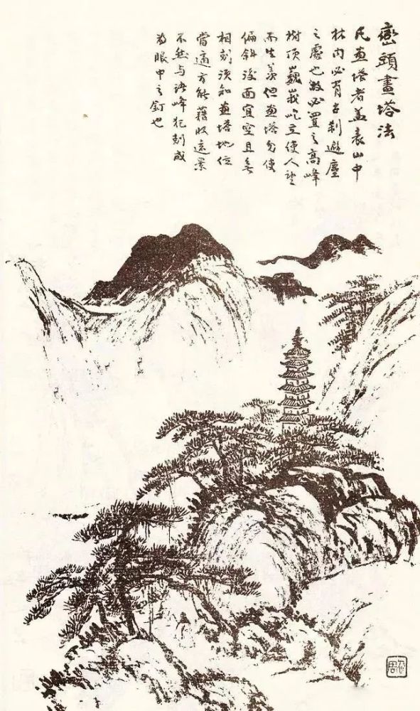 山水画|山水画中的房屋要怎么画？