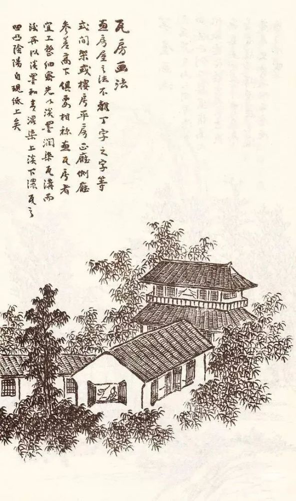 山水画|山水画中的房屋要怎么画？