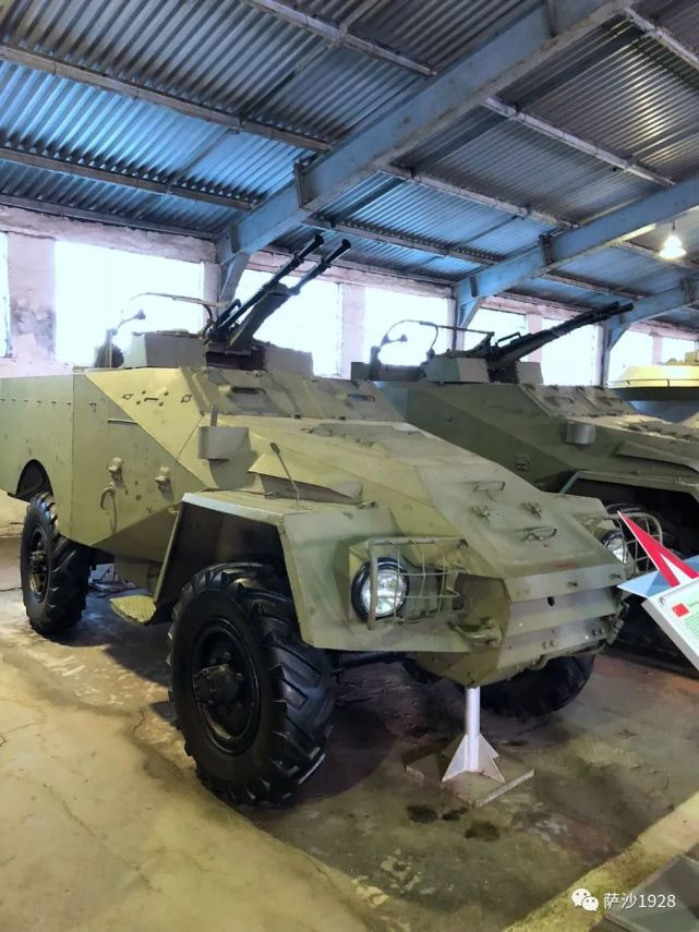 蘇聯4輪裝甲車btr-40a也能用於防空作戰?薩沙的兵器圖譜第190期