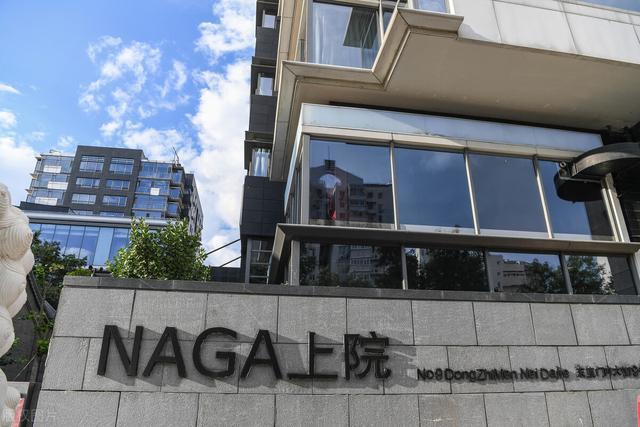 据"瀚海法拍网"官网显示,这两套豪宅位于北京东城区东直门的naga上院