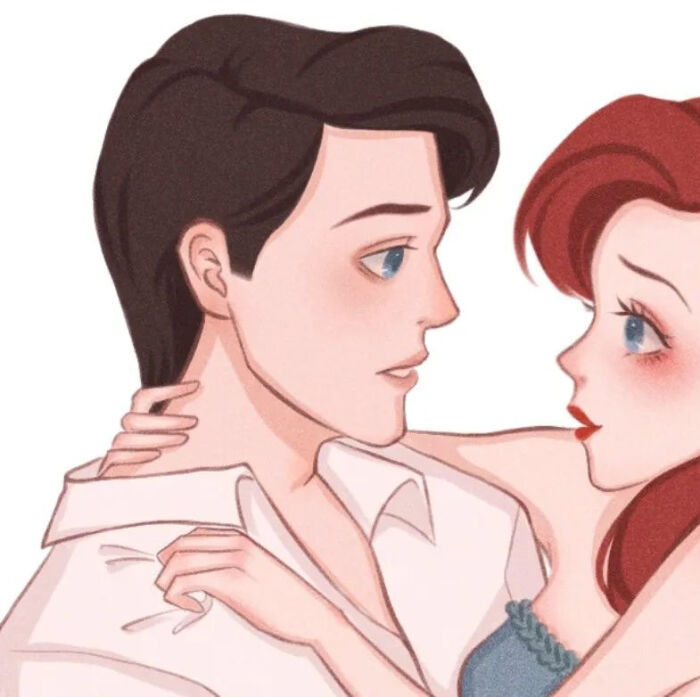 公主和王子的情头,太可爱了