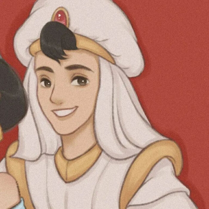 公主和王子的情头,太可爱了