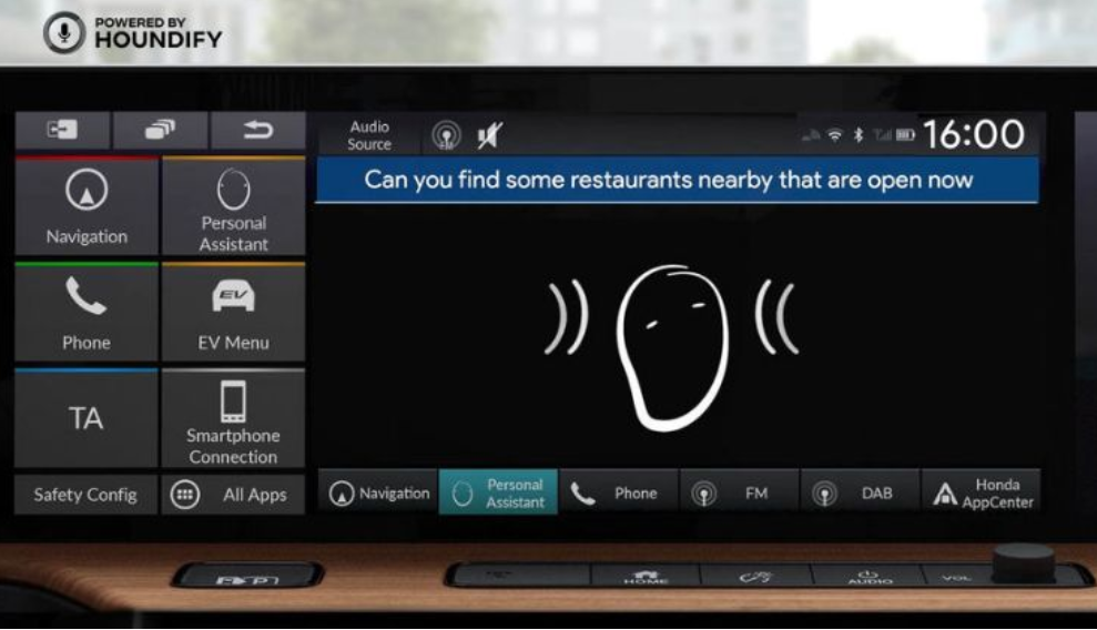 本田新车准备配备AI语音助理