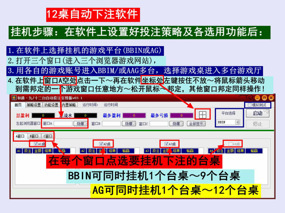 BBIN AG视讯自动下注软件对刷脚本