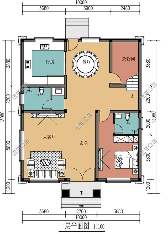 农村宅基地上1013平米的房子如何设计