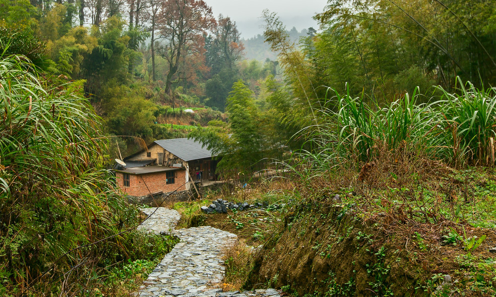 三清山下岭头山村一个私藏的秘境之地