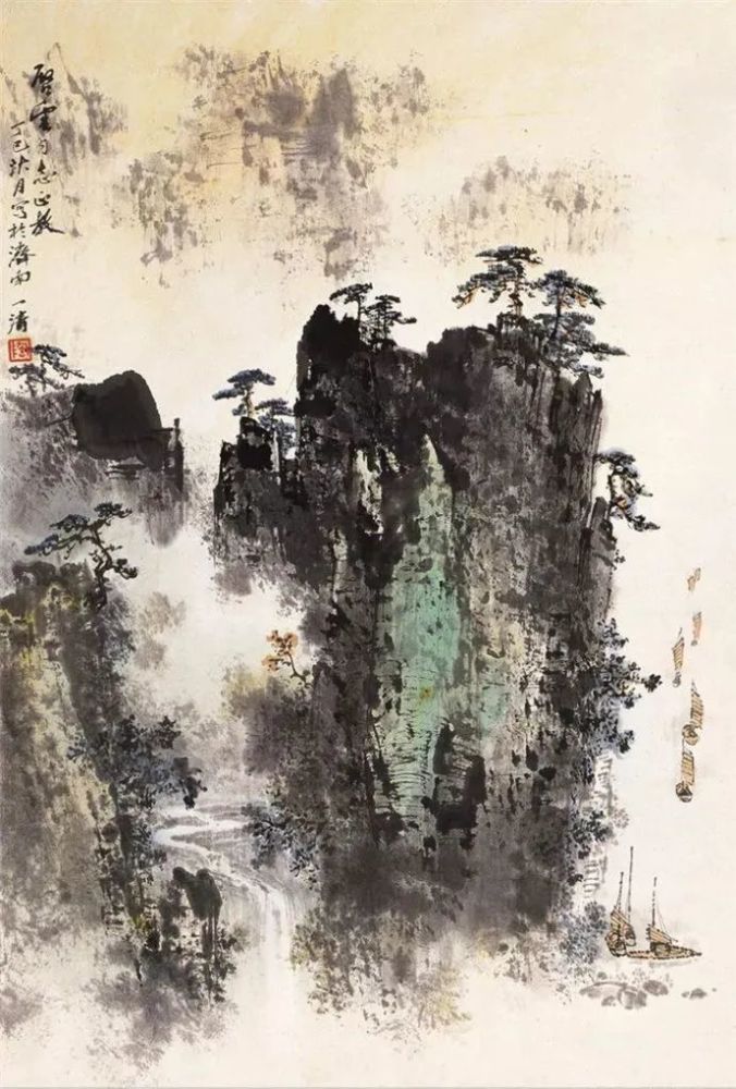 天津历史博物馆|这100幅山水画，清新又养眼，真的绝了！快收藏！