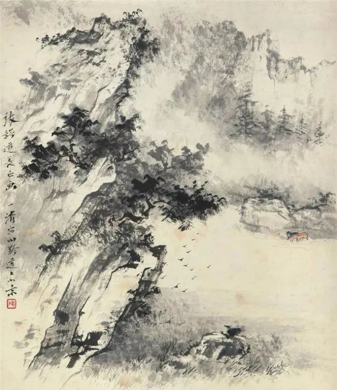 天津历史博物馆|这100幅山水画，清新又养眼，真的绝了！快收藏！