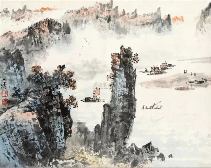 天津历史博物馆|这100幅山水画，清新又养眼，真的绝了！快收藏！