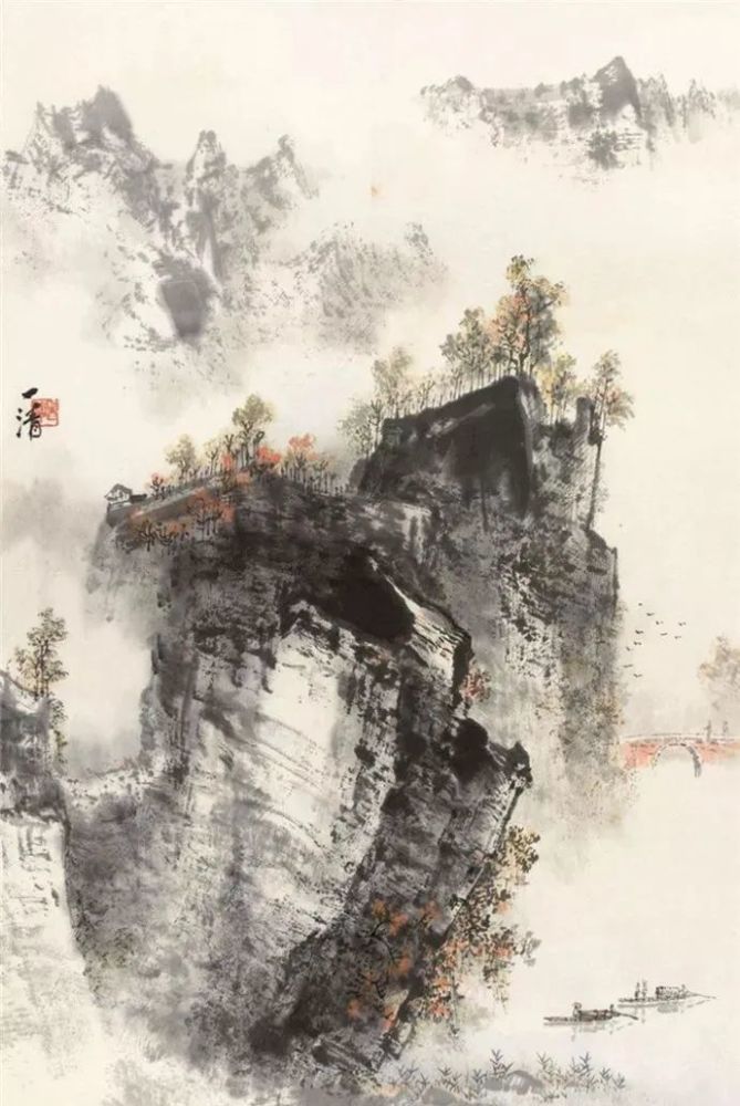 天津历史博物馆|这100幅山水画，清新又养眼，真的绝了！快收藏！