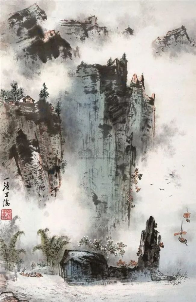 天津历史博物馆|这100幅山水画，清新又养眼，真的绝了！快收藏！
