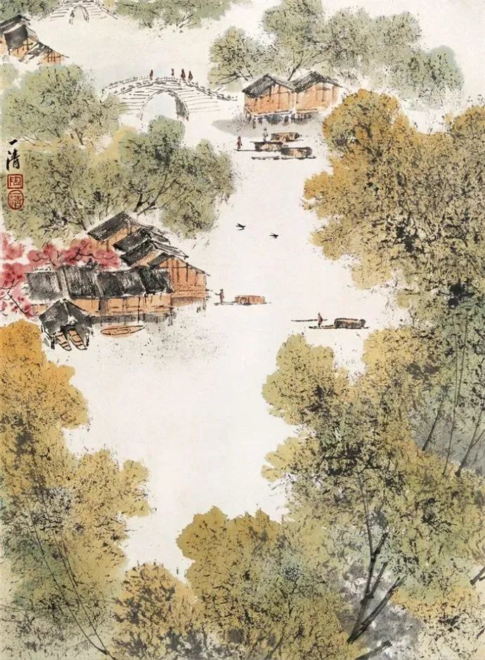 天津历史博物馆|这100幅山水画，清新又养眼，真的绝了！快收藏！